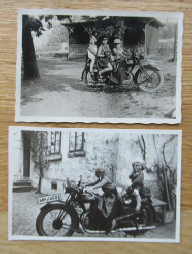 Vecchie foto bambini moto - foto, su