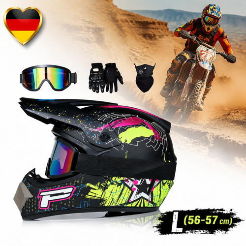 Casco cross per - da,